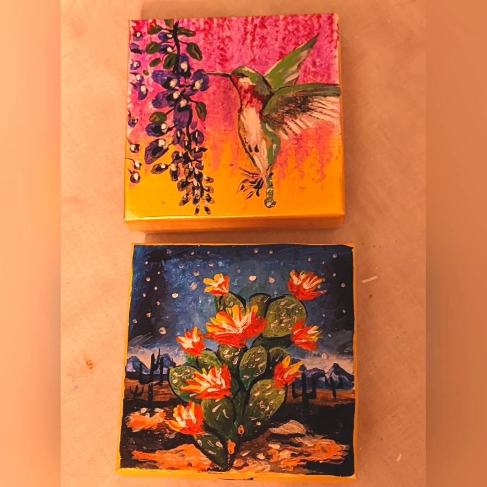 Custom Painted Gift Box - Picture 9 of 16
